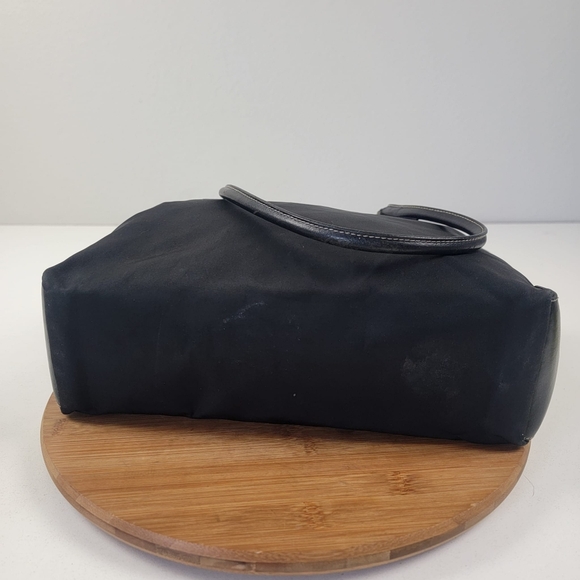 Vintage Prada TESSUTO Nylon Black Tote Shoulder Bag - Picture 3 of 16